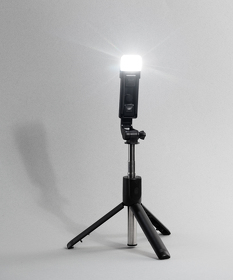 E5424-3 - Селфи-палка-штатив "Periscope" с лампой и пультом дистанционного управления